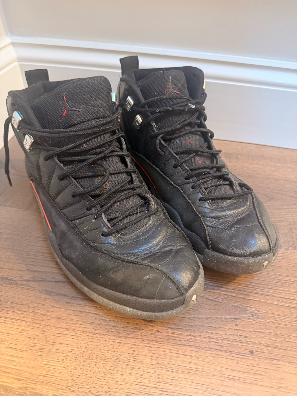 Air Jordan 12 Utility 'Grind' Men's Size 9 Recycled Black/Red Crimson Nike